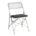 Vouwstoel met comfy zitting en stijlvolle rugleuning