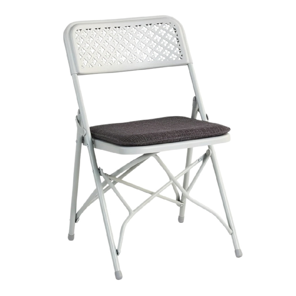 Vouwstoel met comfy zitting en stijlvolle rugleuning